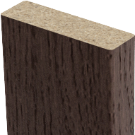 Притворная планка облицованная экошпоном