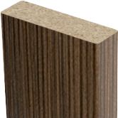 Притворная планка облицованная экошпоном